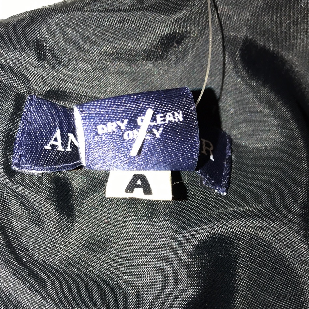 Vintage Anne Taylor black velvet sleeveless top size 6 NWT - Picture 7 of 12